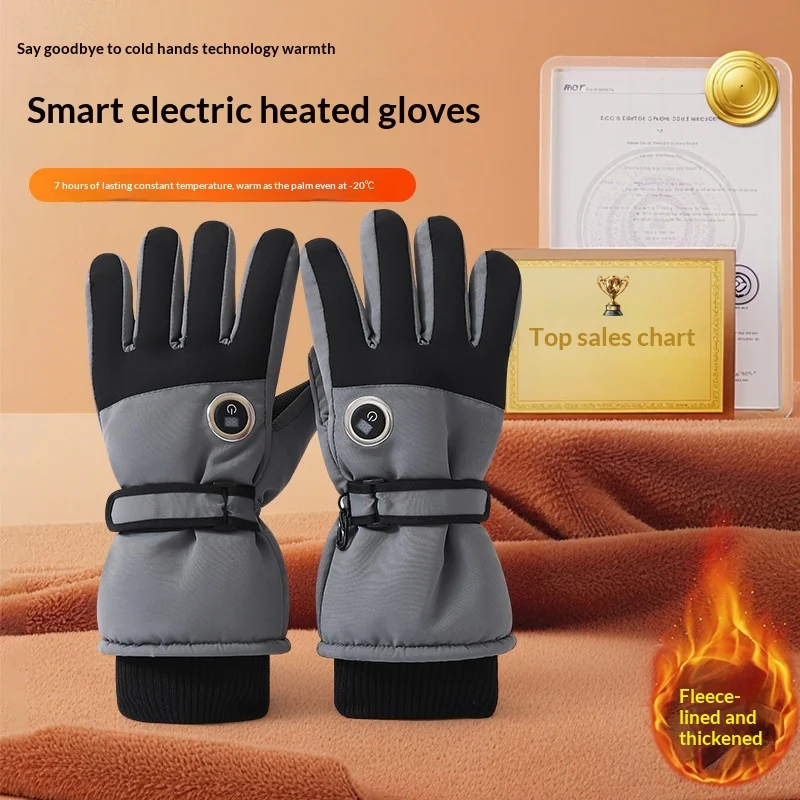 Winter Heated Thermal Riding Gloves For Men And Women — image 5