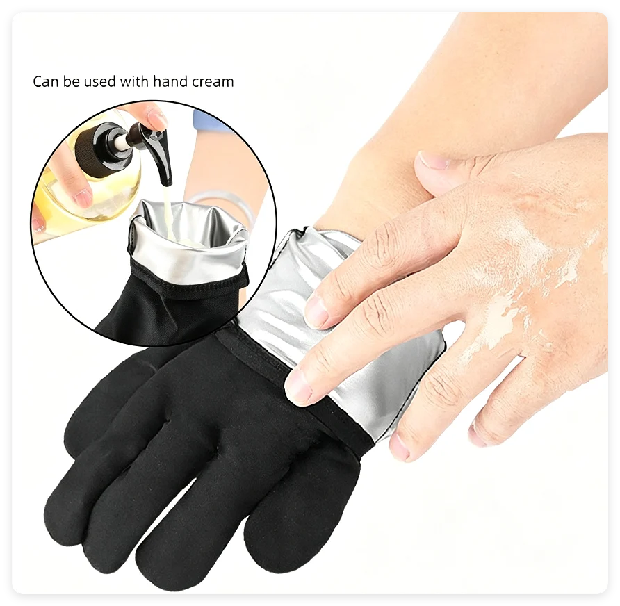 Winter Home Use Pu-coated Sauna Gloves Moisturizing Preventing Dryness Cracking… — image 6