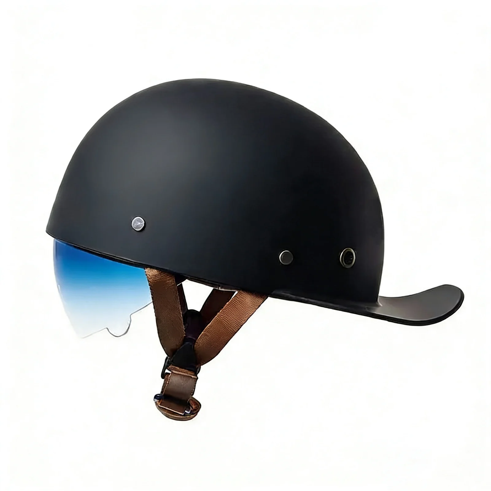 Winter Japanese-style Retro Scooter Half-helmetpeanut Helmet — image 6