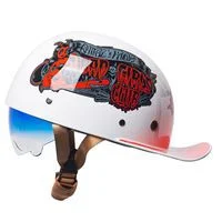 Winter Japanese-style Retro Scooter Half-helmetpeanut Helmet — image 4