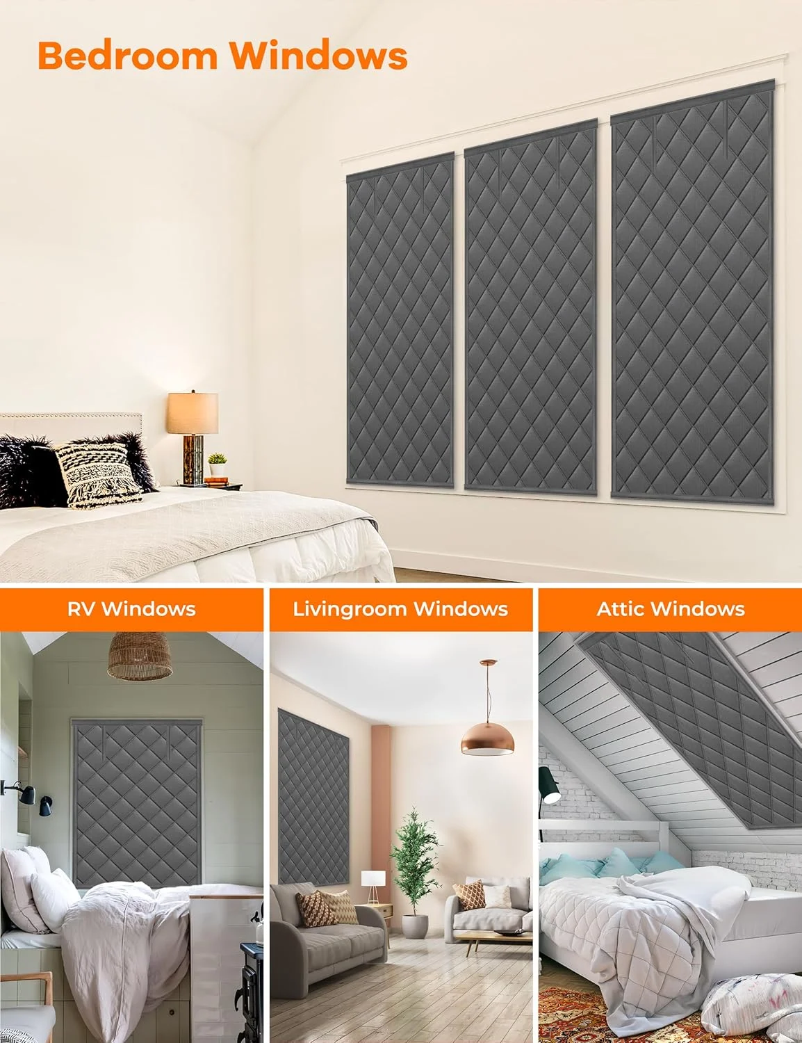 Winter Magnetic Thermal Insulated Door Curtain, Thick Warm Cotton Windproof Privacy… — image 2