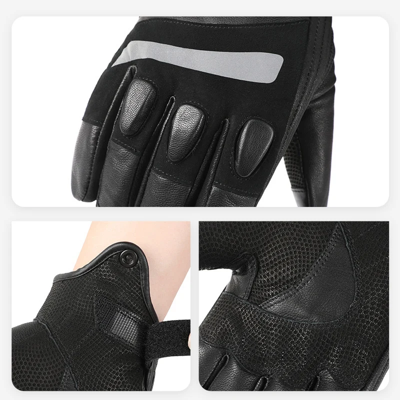 Winter Outdoor Cycling Touchscreen Gloves With Fleece Lining Waterproof And Windproof… — image 3