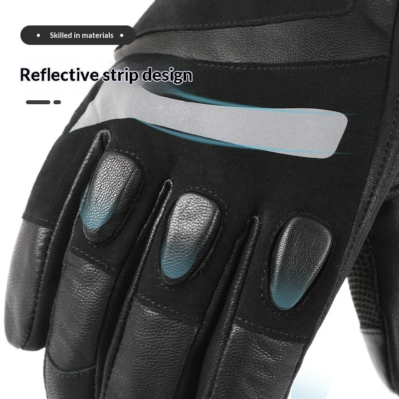 Winter Outdoor Cycling Touchscreen Gloves With Fleece Lining Waterproof And Windproof… — image 4