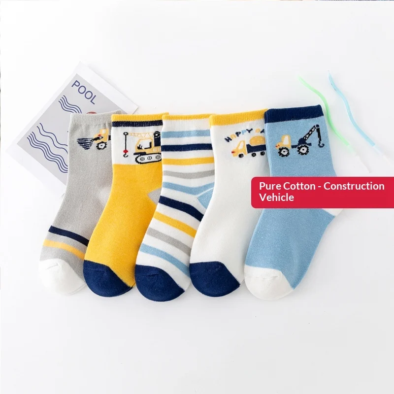 Winter Warm Boys And Girls Middle-aged Baby Socks — image 8