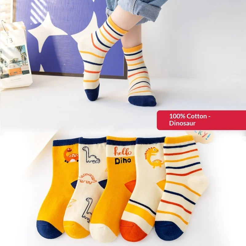 Winter Warm Boys And Girls Middle-aged Baby Socks — image 2