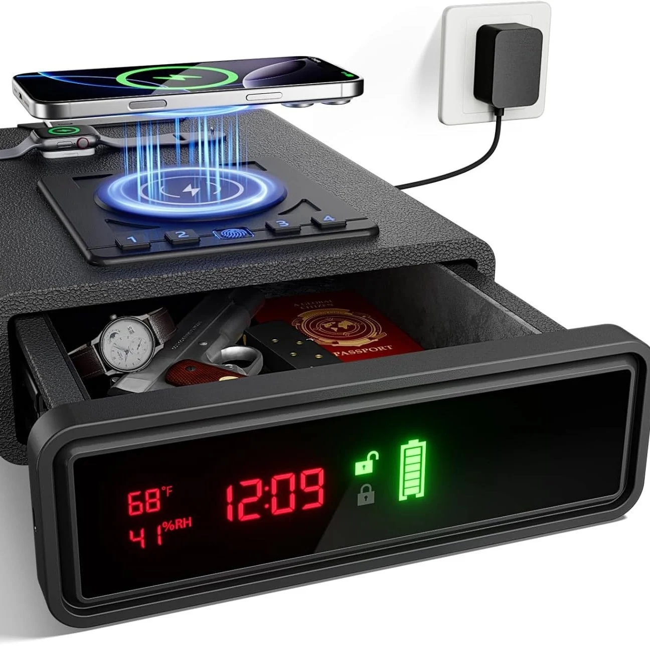 Wireless Charging Bluetooth Screen Display Fuse Box — image 3