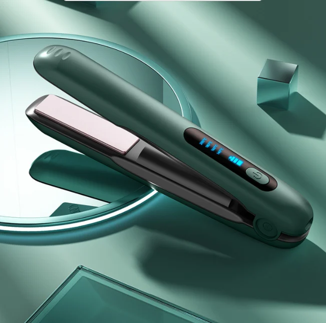 Wireless Hair Straightener Flat Iron Mini 2 IN 1 Roller USB 5000mah Max 200 Degree… — image 7