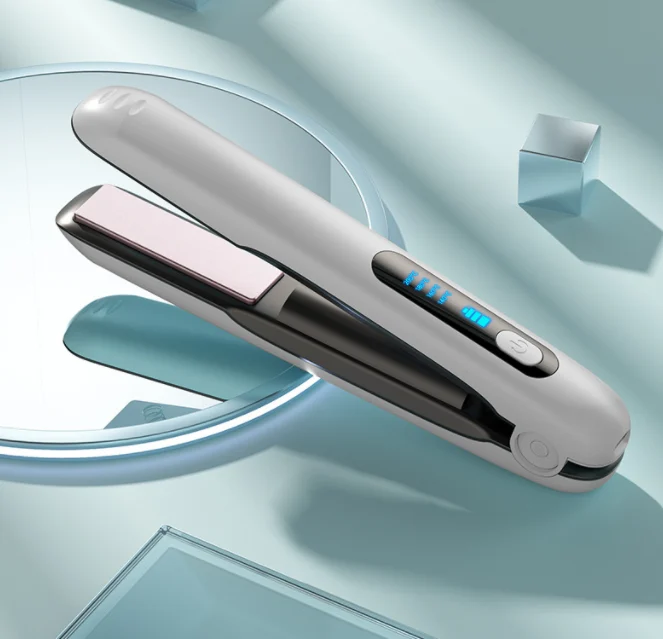 Wireless Hair Straightener Flat Iron Mini 2 IN 1 Roller USB 5000mah Max 200 Degree… — image 4