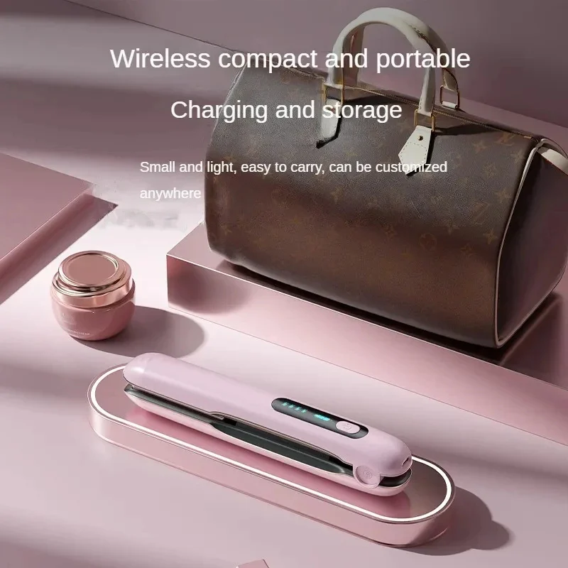 Wireless Hair Straightener Flat Iron Mini 2 IN 1 Roller USB 5000mah Max 200 Degree… — image 2