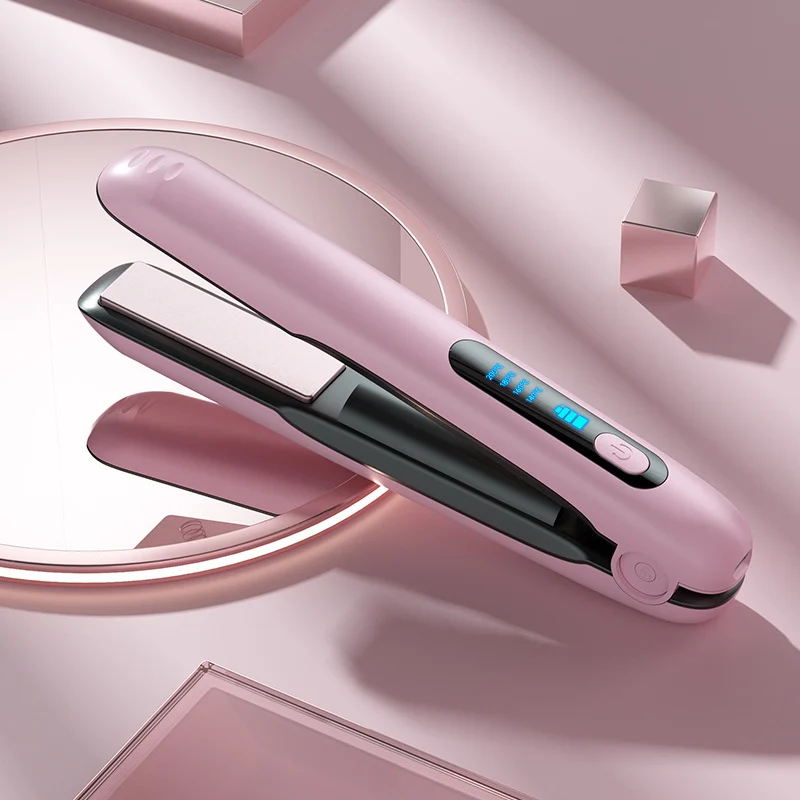 Wireless Hair Straightener Flat Iron Mini 2 IN 1 Roller USB 5000mah Max 200 Degree… — image 3