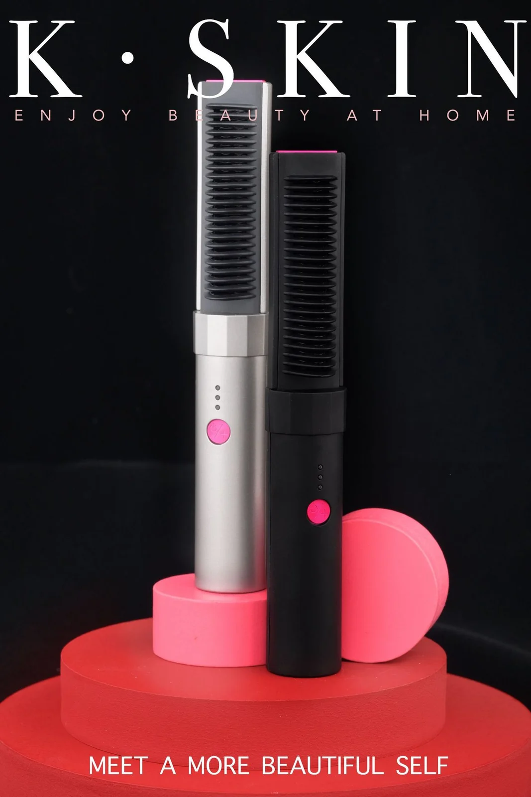 Wireless Hair Straightener With Negative Ions Non-damaging And Rechargeable Version — image 2