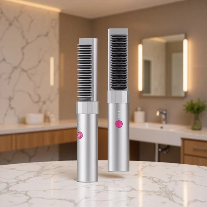 Wireless Hair Straightener With Negative Ions Non-damaging And Rechargeable Version — image 4