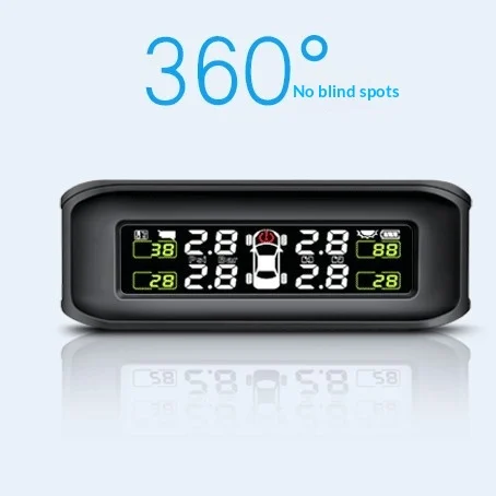 Wireless Solar-powered Tire Pressure Monitor — image 2