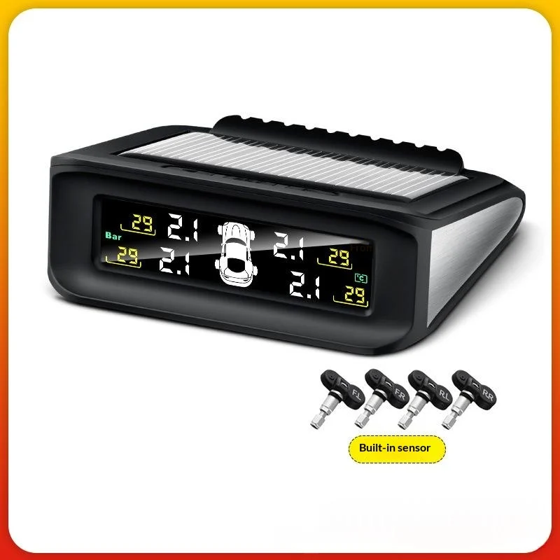Wireless Solar-powered Tire Pressure Monitor — image 4