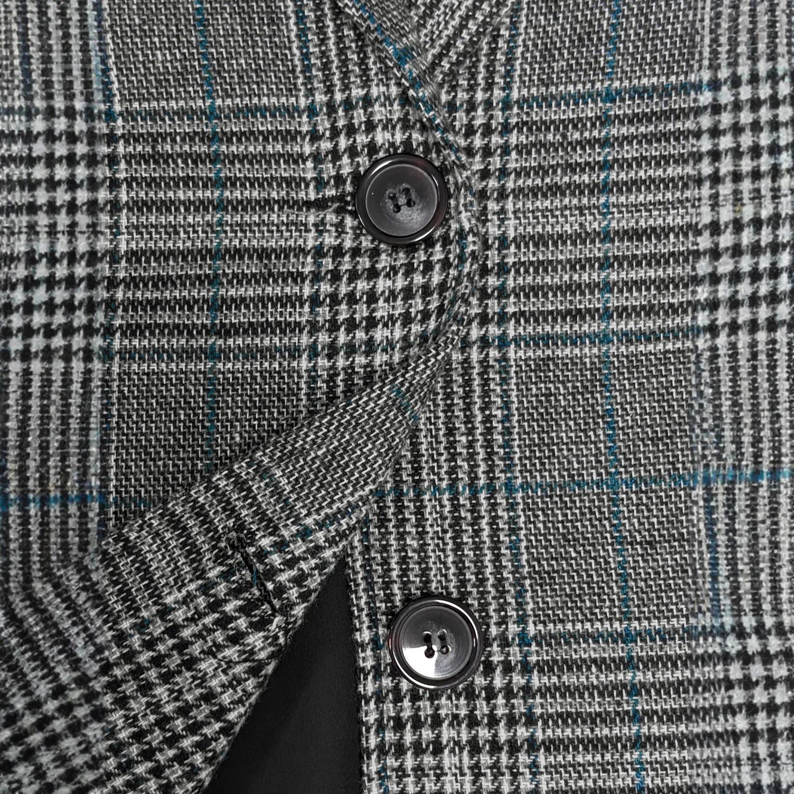 Women Plaid Blazer Jacket Lapel Long Sleeve Single Button Loose Casual Checkered Suit… — image 2