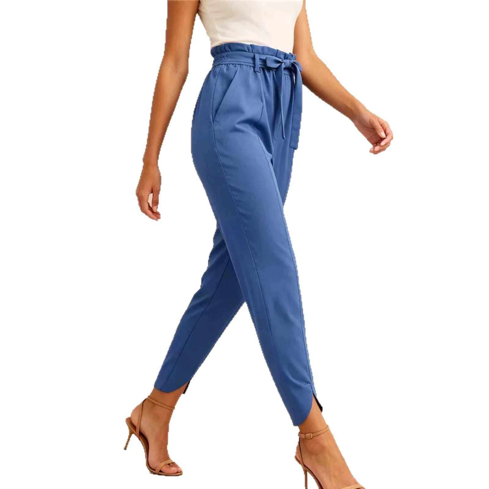 Women's Clothing Independent Station Fashion High Waist Solid Color All-match Elegant… — image 3