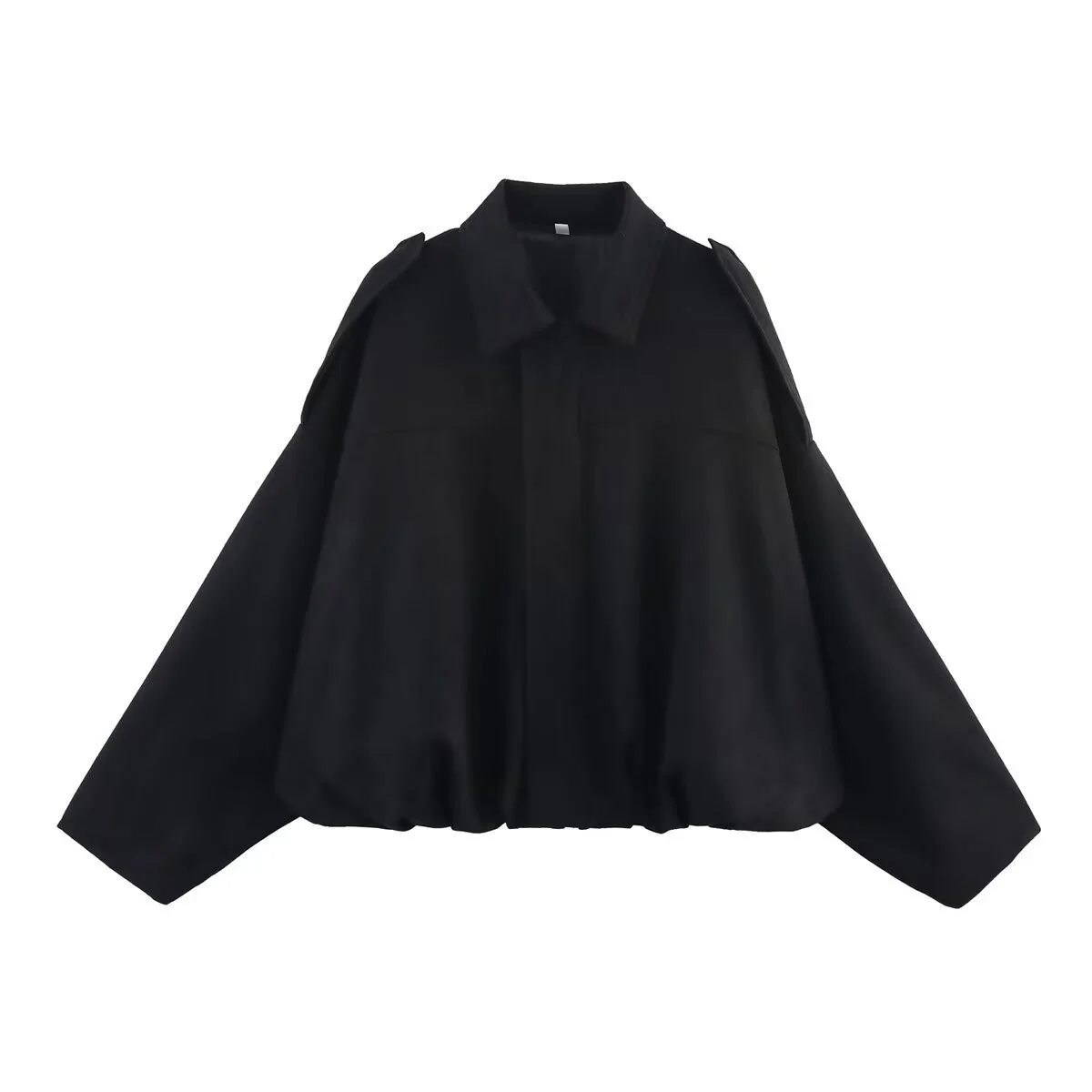 Women's Clothing Spring And Autumn Suede Texture Lapel Zipper Button Pilot Jacket — image 2