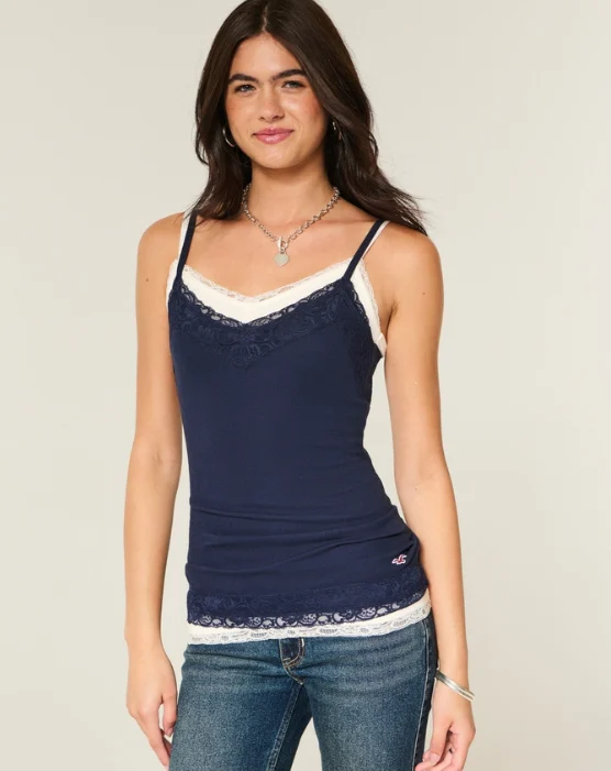 Women's Lace Vest Camisole Spring Summer New Sleeveless — image 2