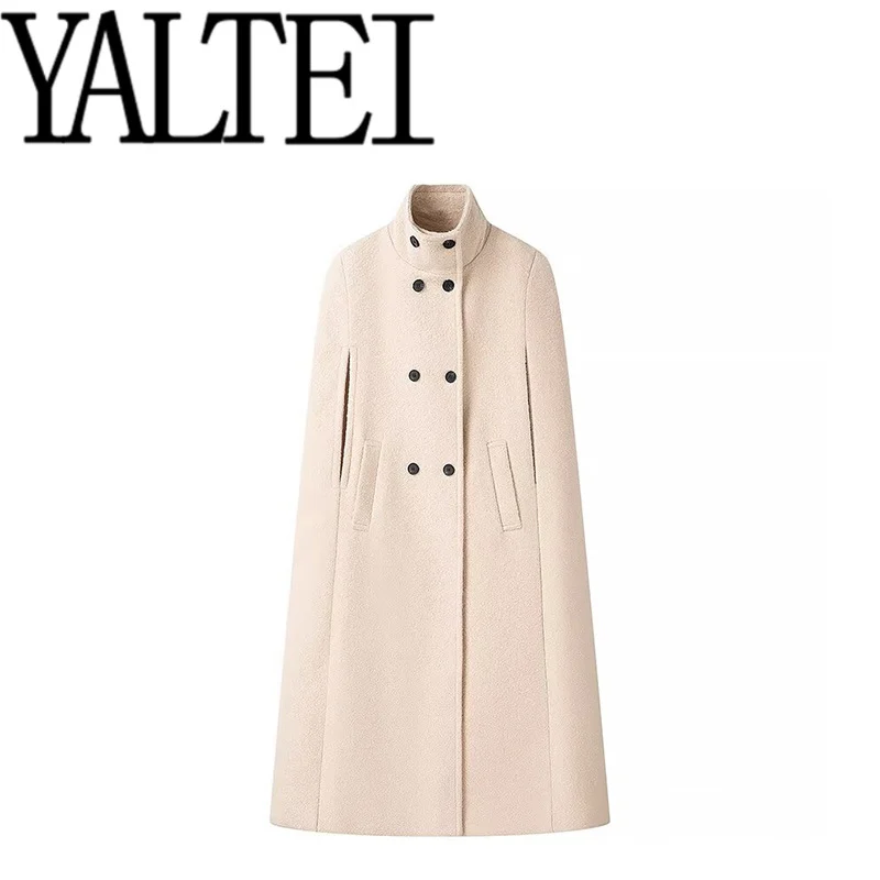 Women's Long Wool Coat Outerwear — image 2