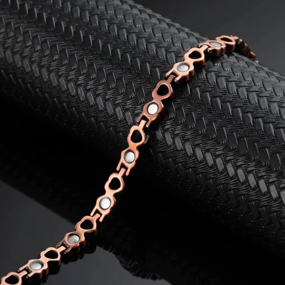 Women's Magnetic Red Copper Bracelet — image 5