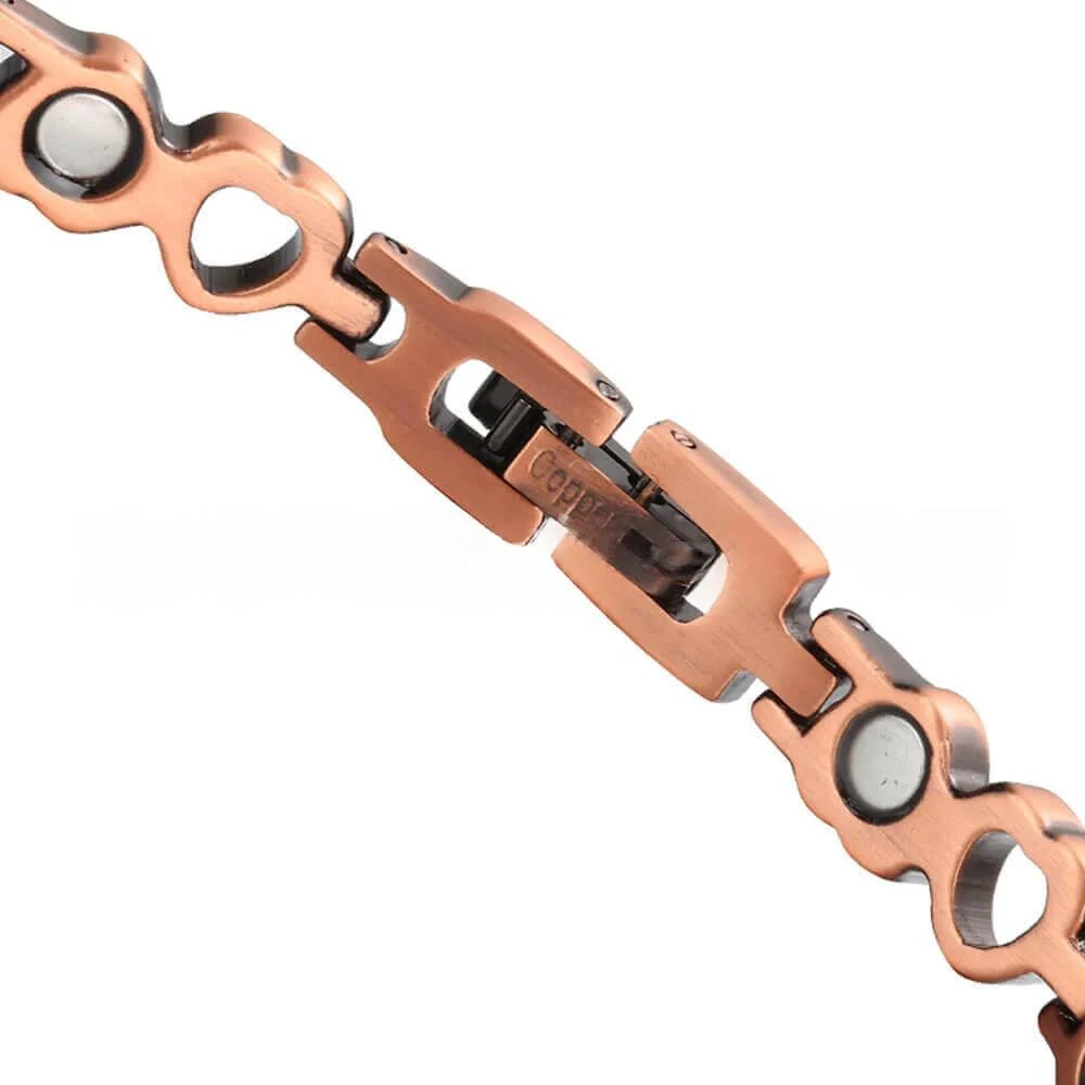 Women's Magnetic Red Copper Bracelet — image 3