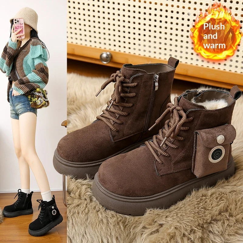 Women's Rechargeable Heated Shoes - Warm Electric Thermal Footwear For Winter Outdoor… — image 3