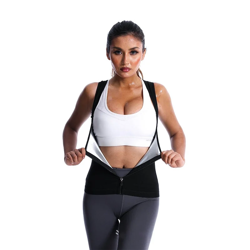 Women's Sports Fitness Sweat Vest Sauna Wear Abdominal Body Shaping Clothes Waist… — image 2