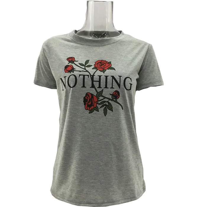 Women Summer Casual Blouse Shirt Loose T-shirts Tops — image 1