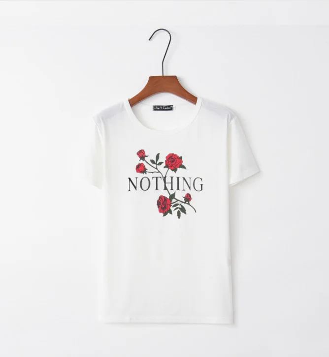 Women Summer Casual Blouse Shirt Loose T-shirts Tops — image 4