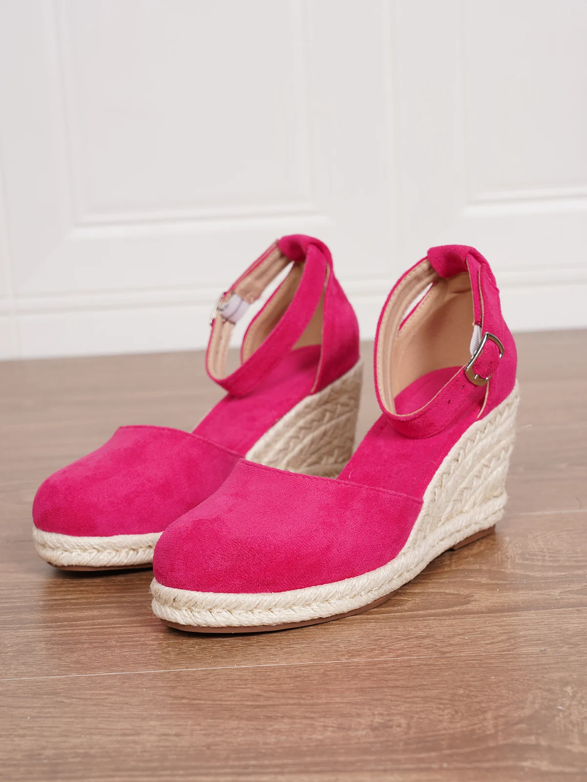 Womens Canvas Shoes Wedge Sandals Summer Vacation — image 5
