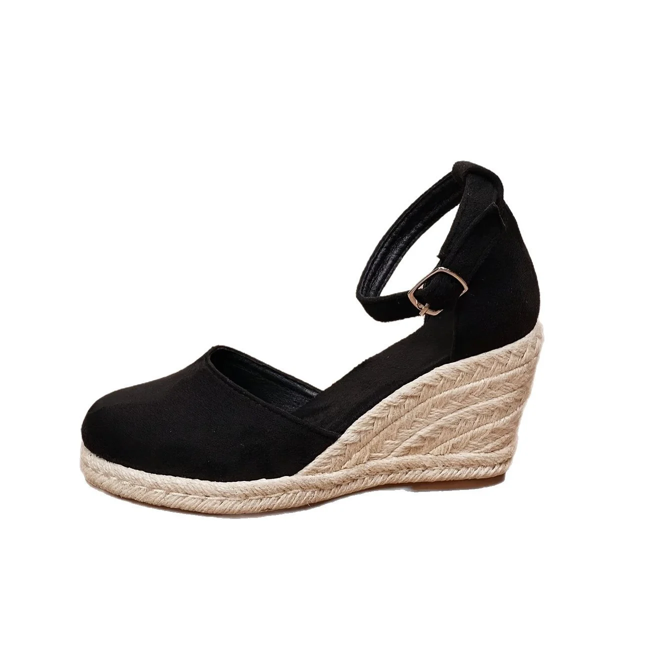 Womens Canvas Shoes Wedge Sandals Summer Vacation — image 2