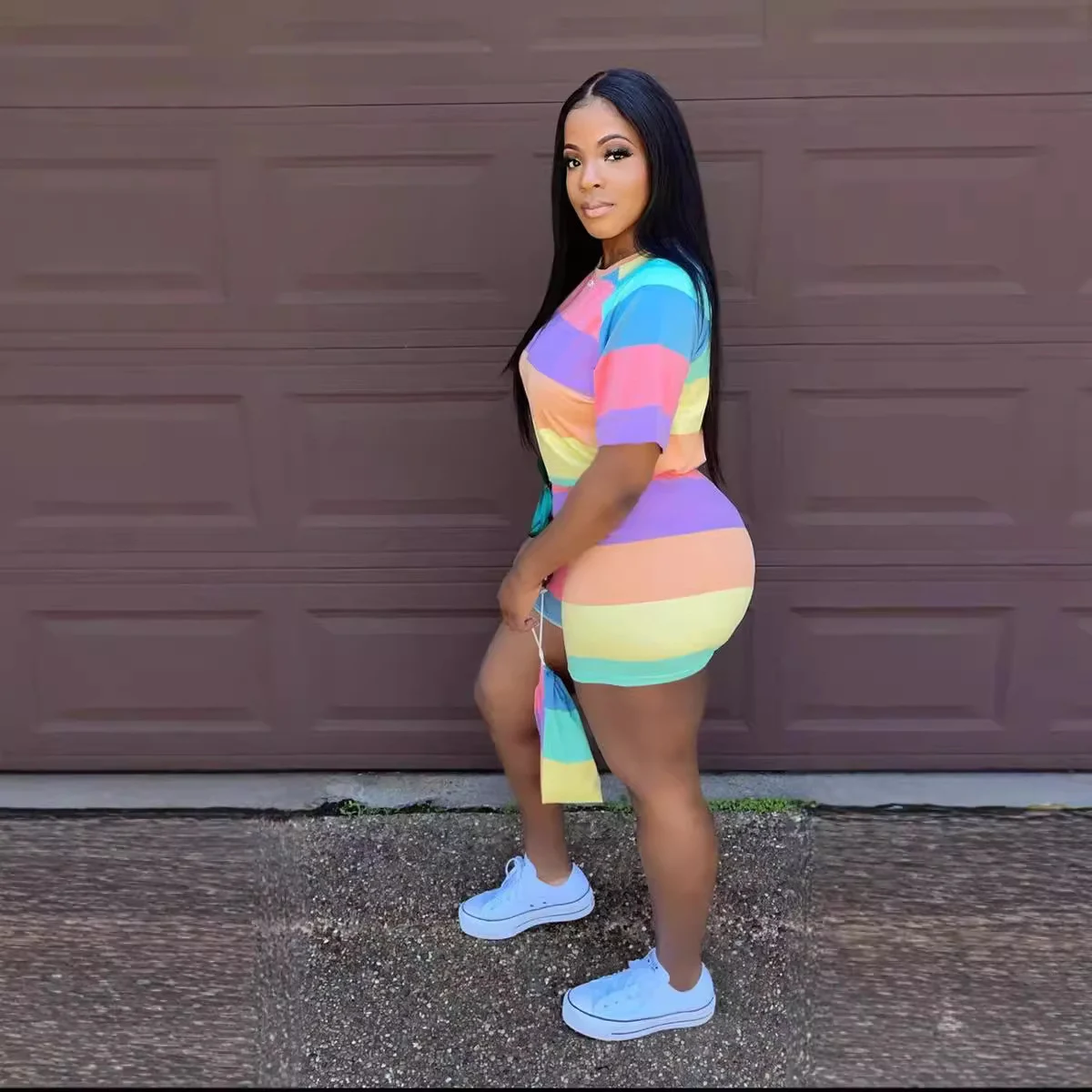 Womens Casual Form-fitting Athletic Jumpsuit — image 3