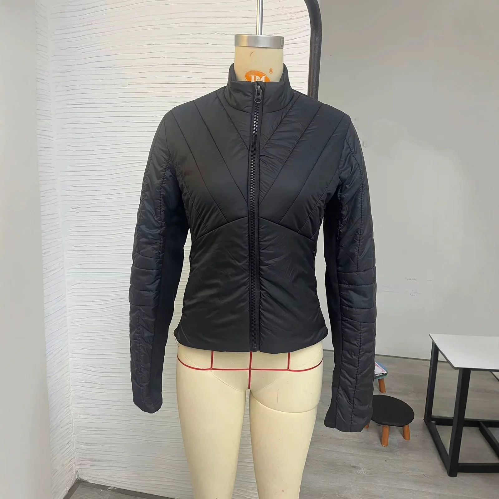 Womens Casual Sporty Warm Cotton-padded Coat — image 2