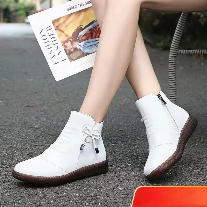 Womens Casual Springautumn Ankle Boots — image 4
