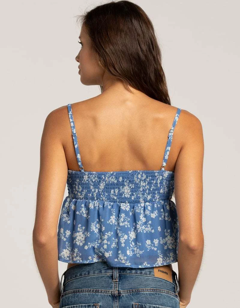 Womens Casual Versatile Printed Camisole Top — image 3