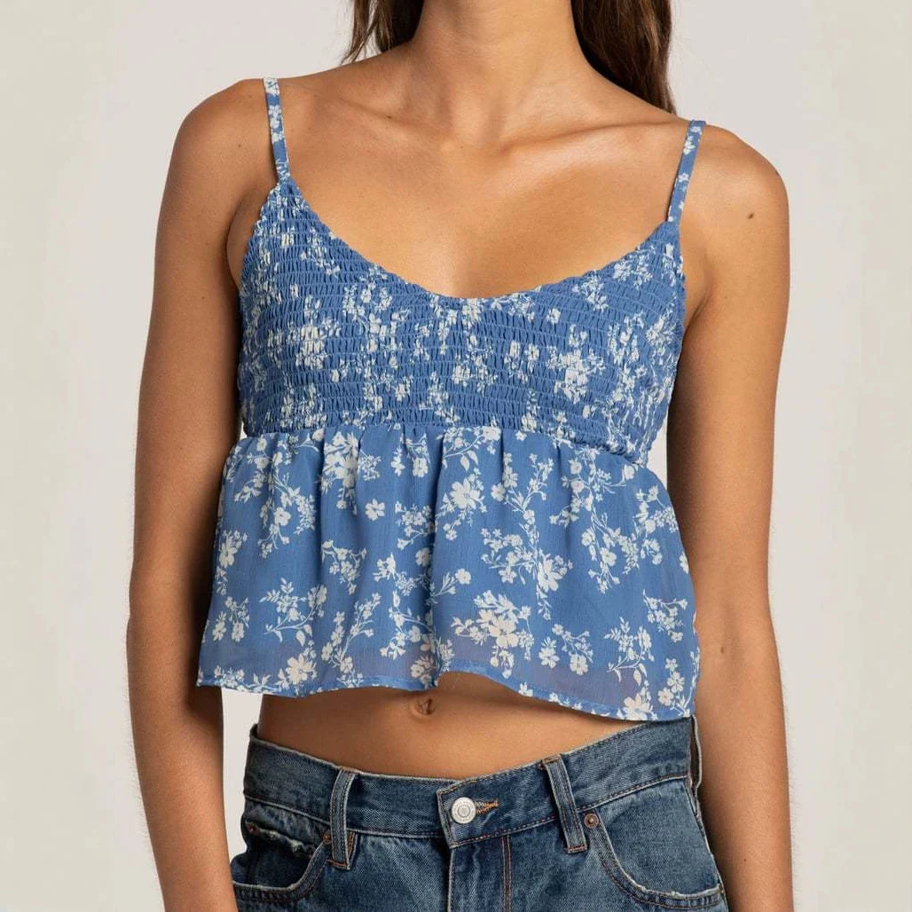 Womens Casual Versatile Printed Camisole Top — image 4