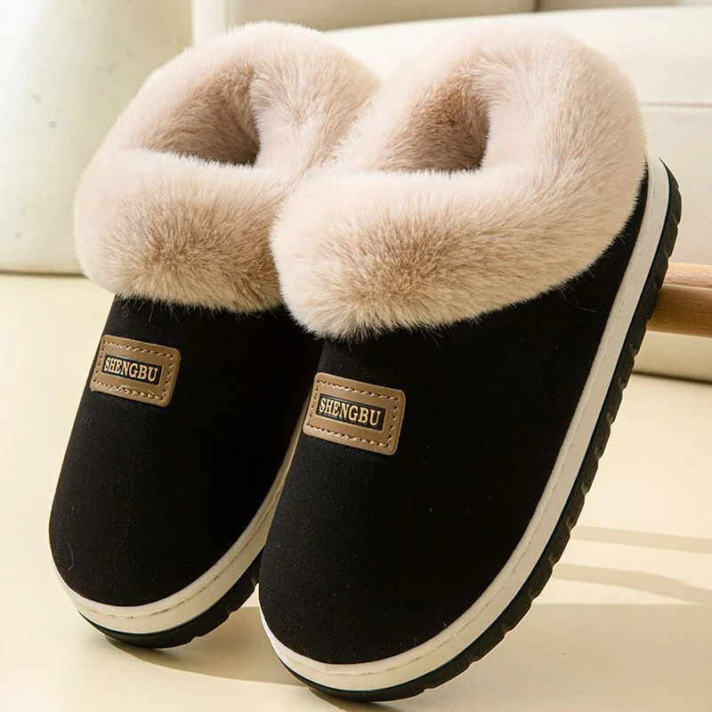 Womens Cotton Shoes With Fur Lining New Fallwinter Style — image 3