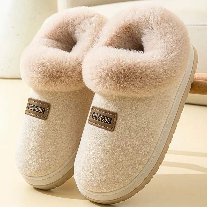 Womens Cotton Shoes With Fur Lining New Fallwinter Style — image 2