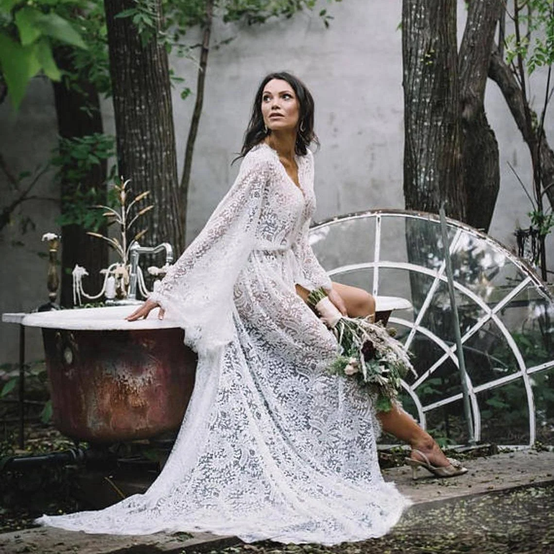 Womens Fashionable Casual Floor-length Dress — image 2