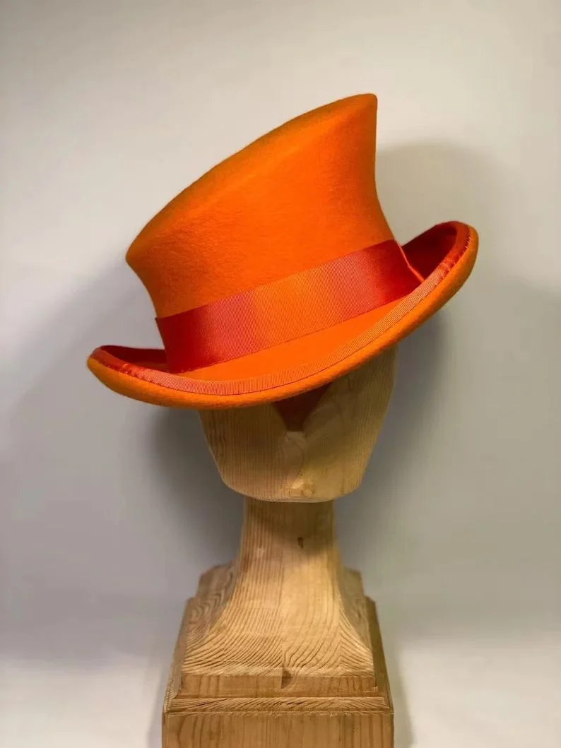 Womens Fashionable Rolled-brim Felt Wool Hat — variant image