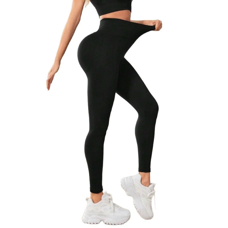 Womens High-waisted Butt-lifting Sports Pants — image 3
