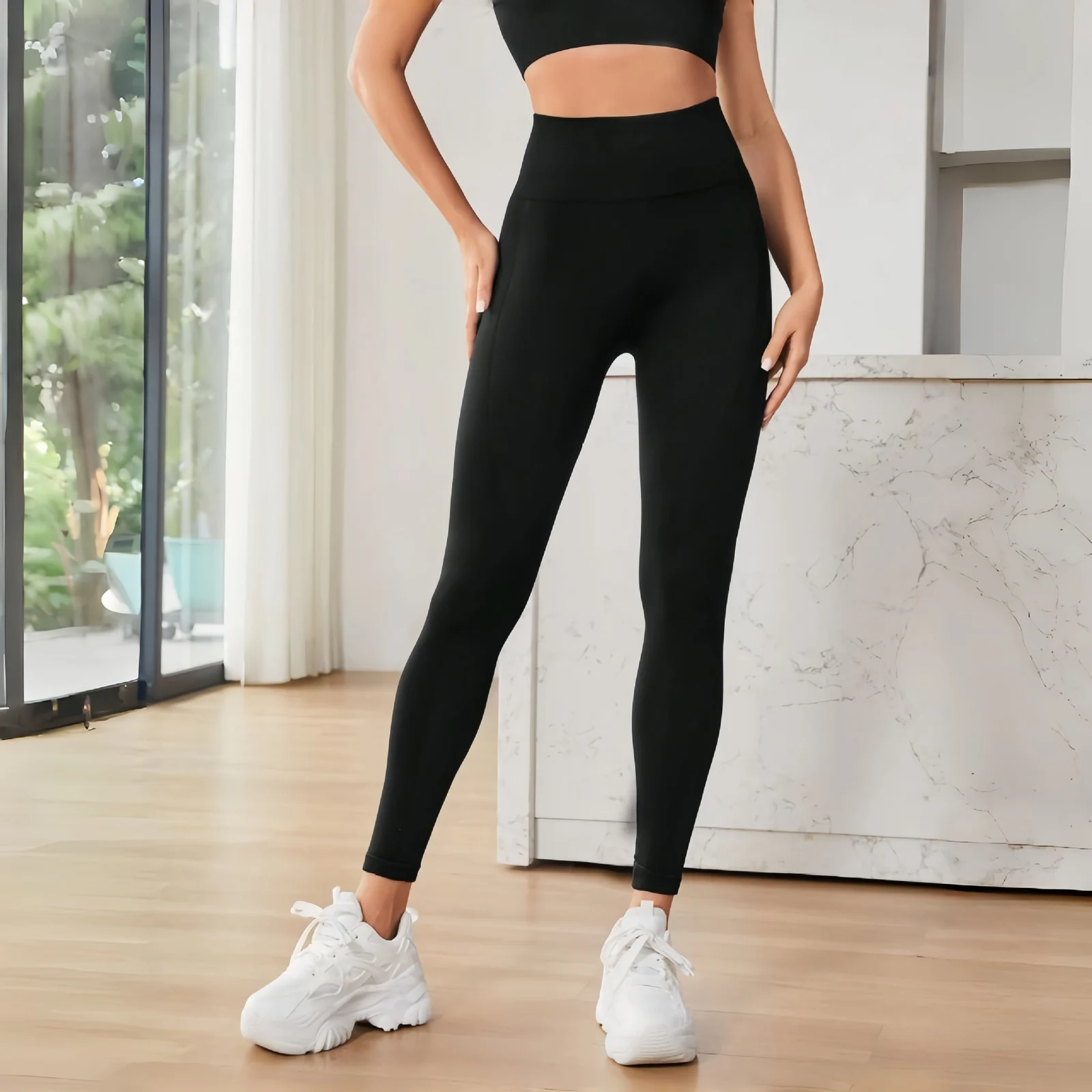 Womens High-waisted Butt-lifting Sports Pants — image 5