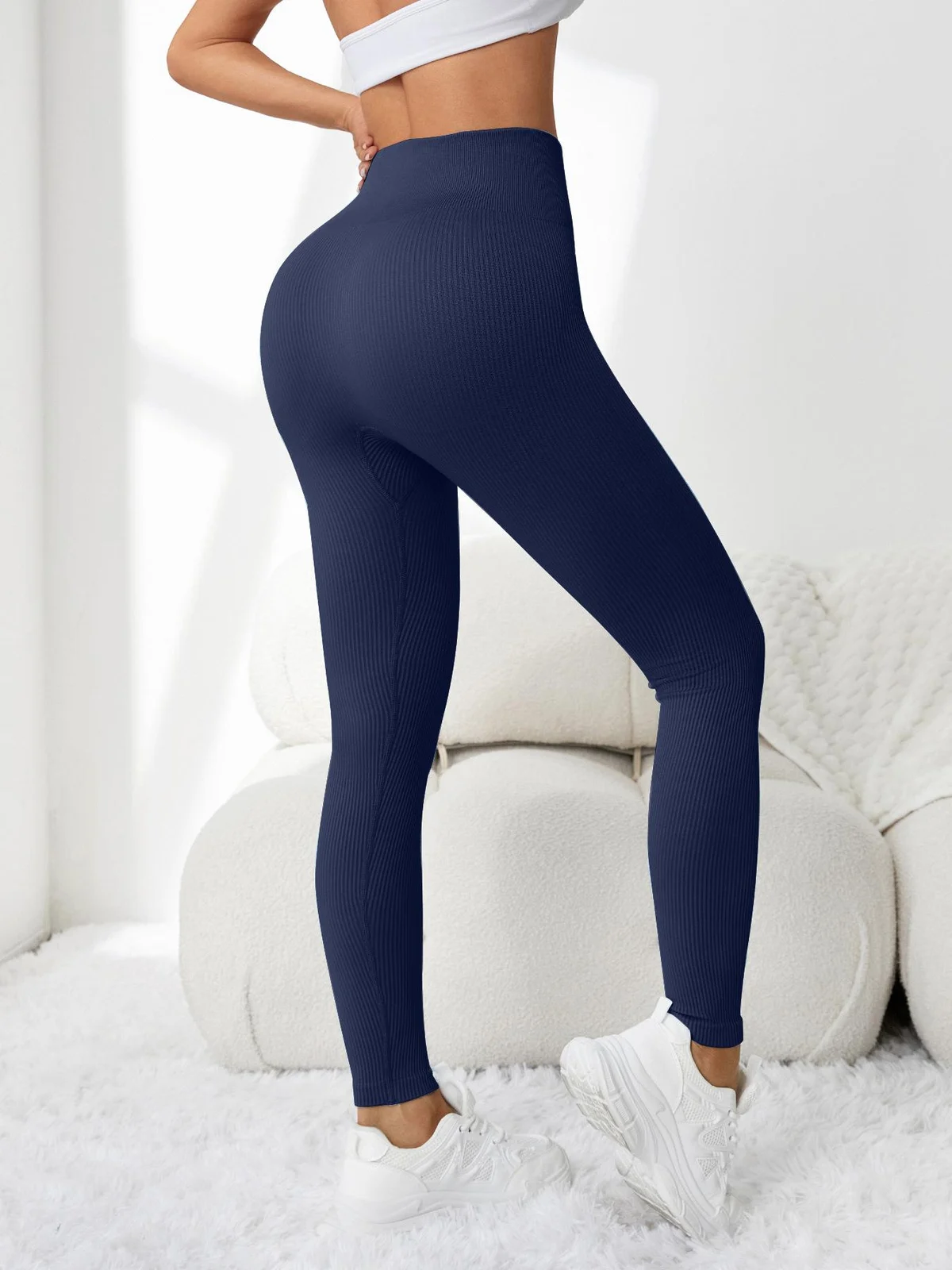 Womens High-waisted Tight-fitting Butt-lifting Yoga Pants — image 7