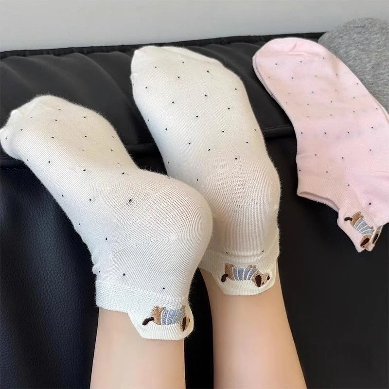 Womens Lightweight Breathable Ankle Socks — image 3