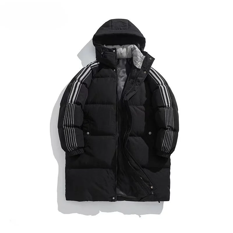 Womens Mid-length Padded Down Jacket, Extra-thick Cotton Coat — image 4