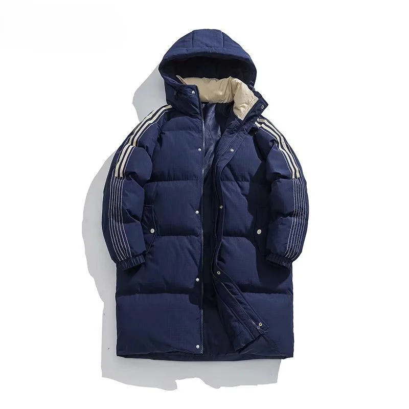 Womens Mid-length Padded Down Jacket, Extra-thick Cotton Coat — image 3