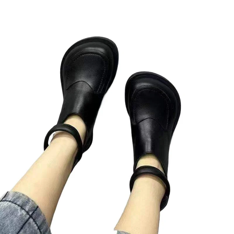 Womens Retro Handmade High-top Shoes — image 6