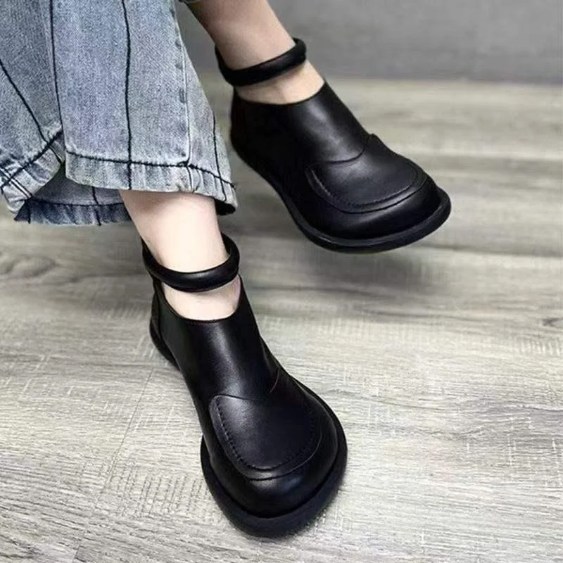Womens Retro Handmade High-top Shoes — image 2