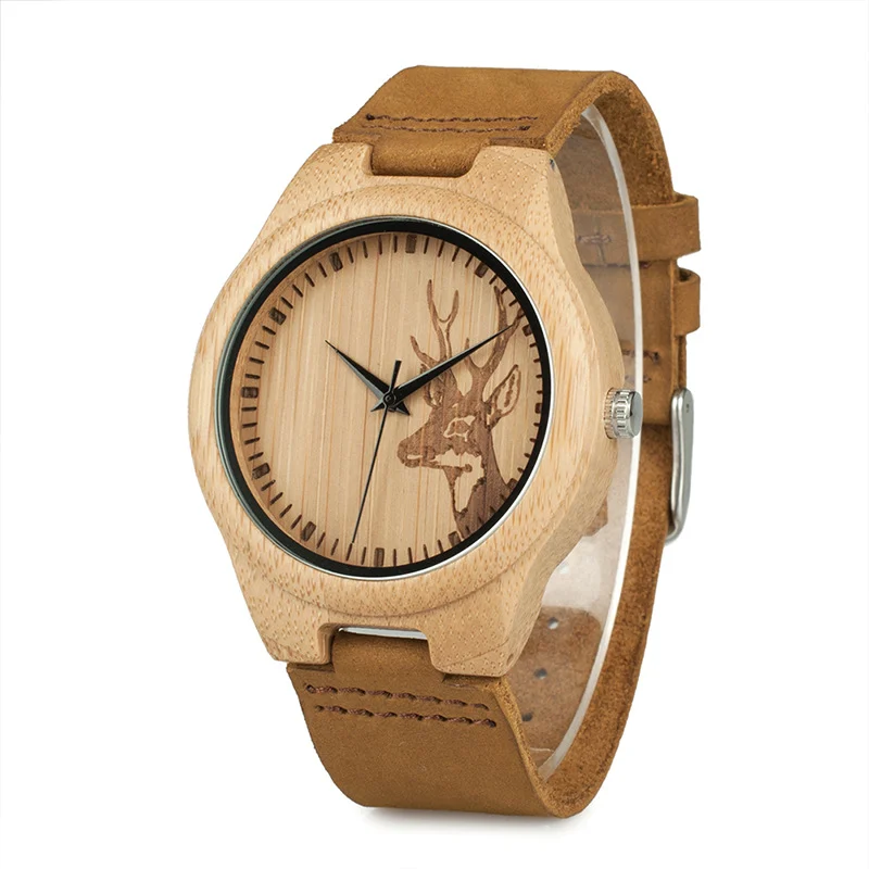 Wooden Watch Bamboo Casual And Fashionable — image 4