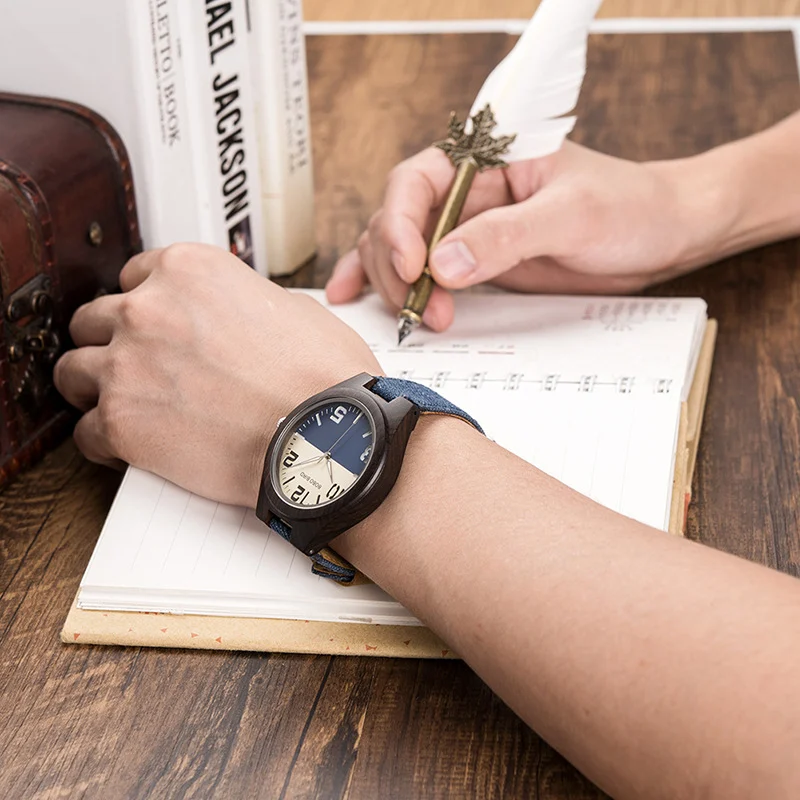 Wooden Watch Fashionable And Distinctive Mens Style — image 4